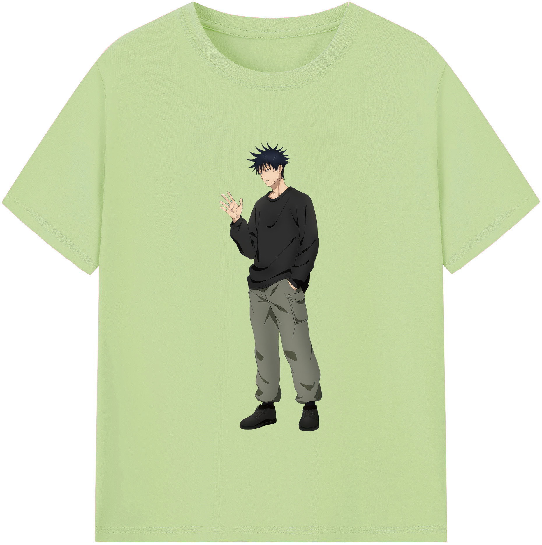 （画像用） 呪術廻戦 Jujutsu Kaisen 綿100％半袖Tシャツ（フロントプリント）
